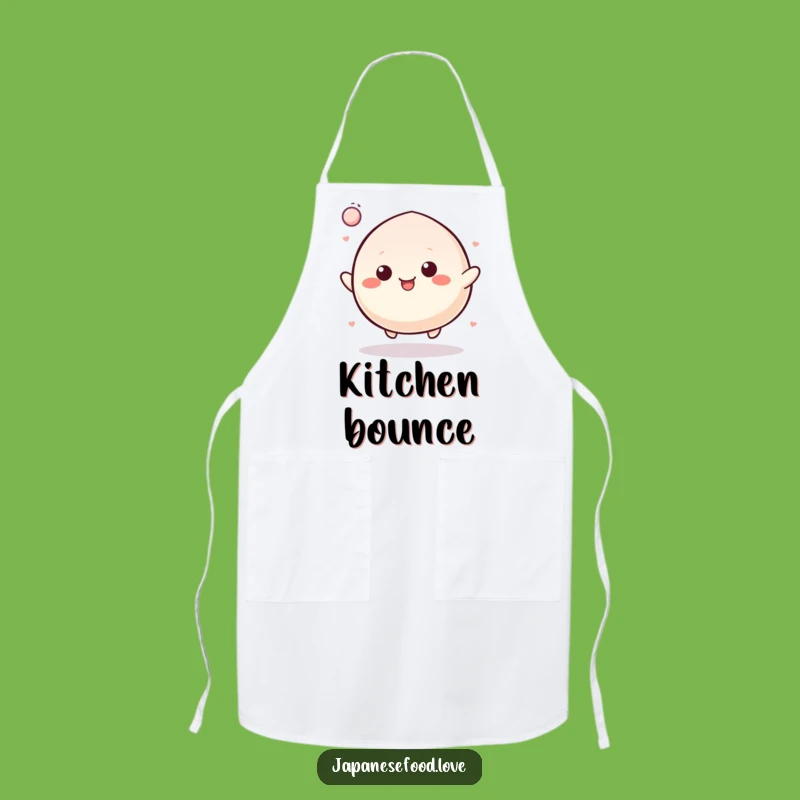 Funny Bouncy Mochi Apron: Cook with Energetic Joy