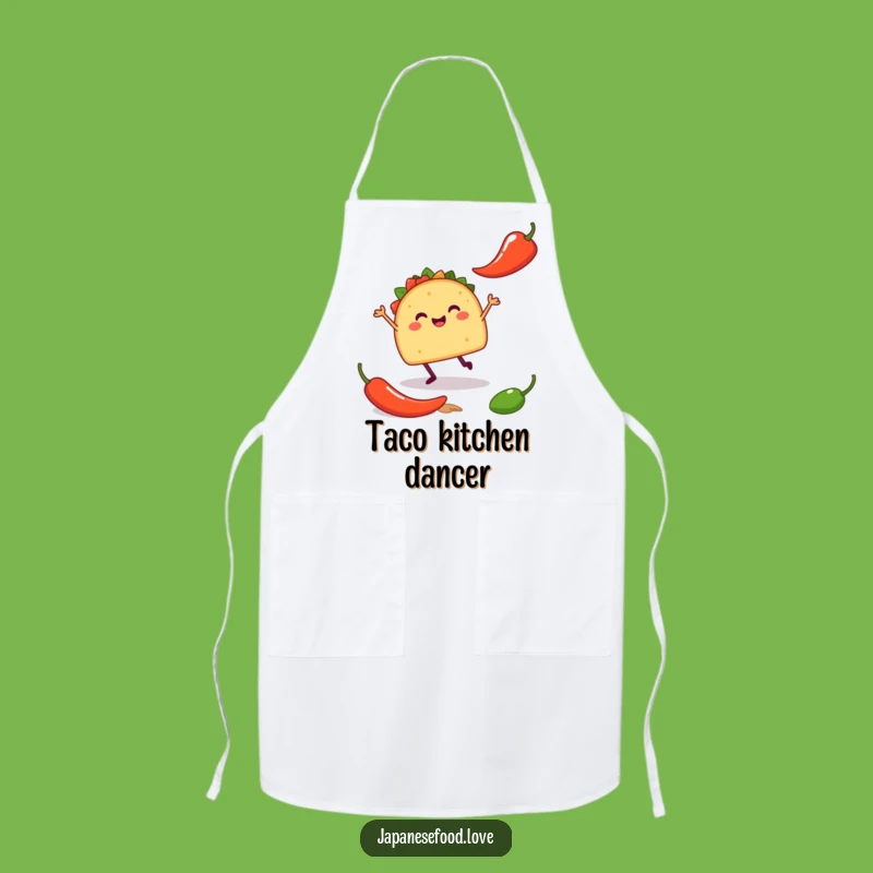 Funny Taco Jig Apron - Kitchen Fiesta & Gift