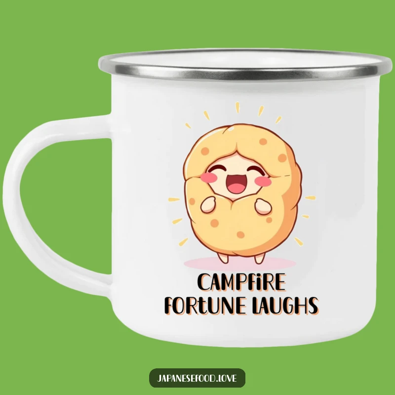 Funny Fortune Cookie Camping Mug, Laughing Treat Outdoor Gear, Gift