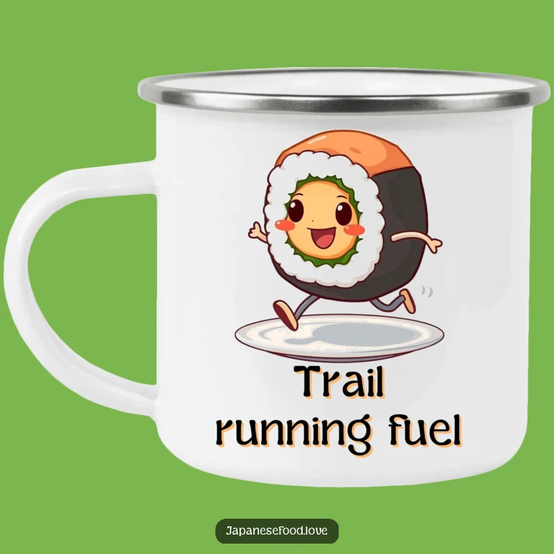 Funny Sushi Roll Campfire Mug: Hilarious Foodie Sip for Adventures