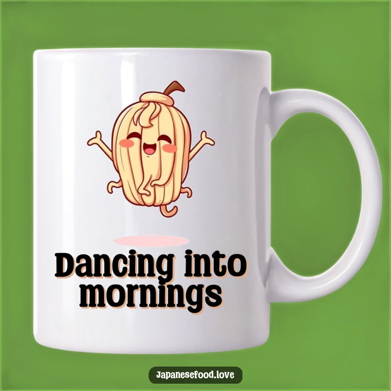 Funny Dancing Udon Mug - Joyful Noodle Character Gift for Food Lovers