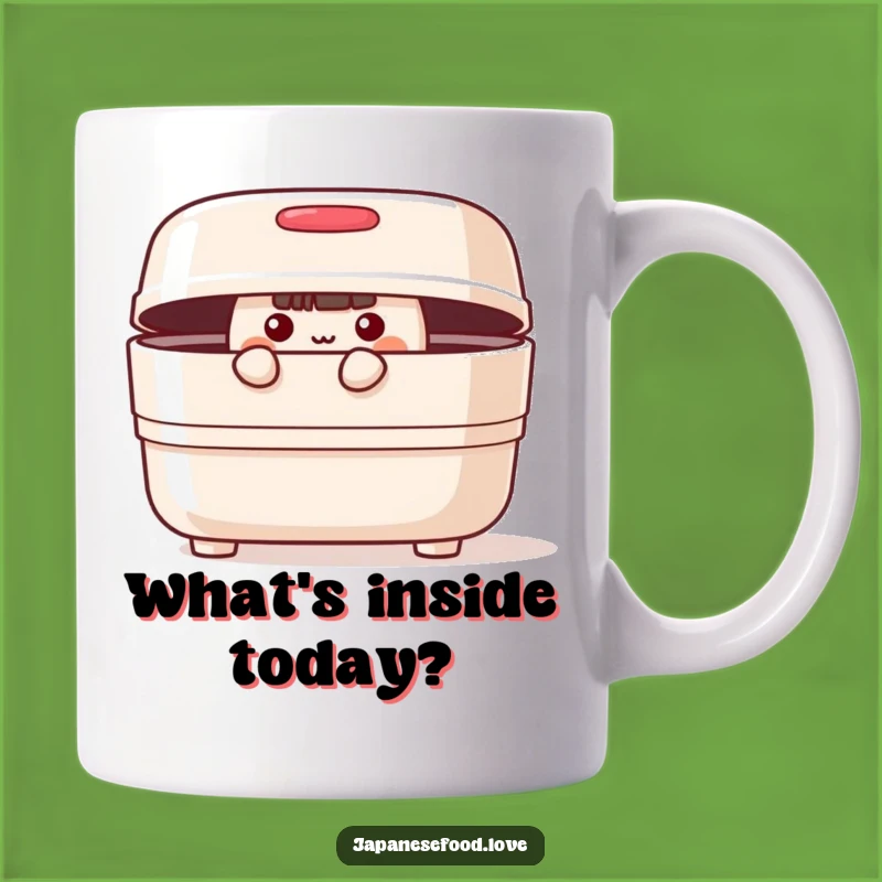 Funny Bento Box Mug: Peek-a-Boo Surprise, a Hilarious Mealtime Gift