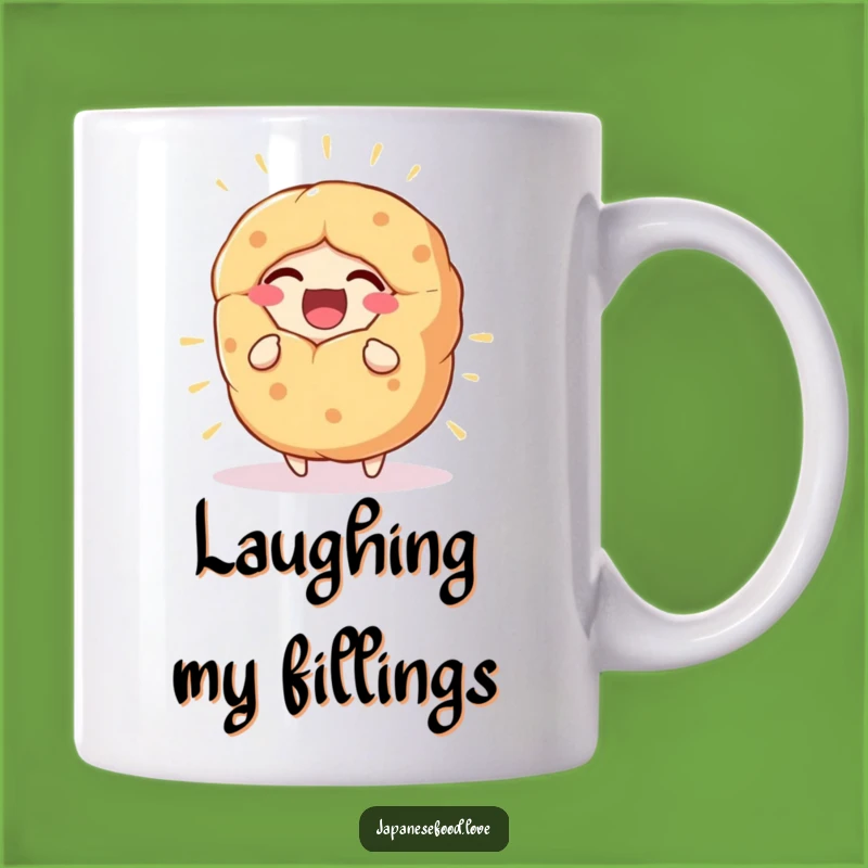 Funny Fortune Cookie Mug, Laughing Treat Gift, Perfect Present