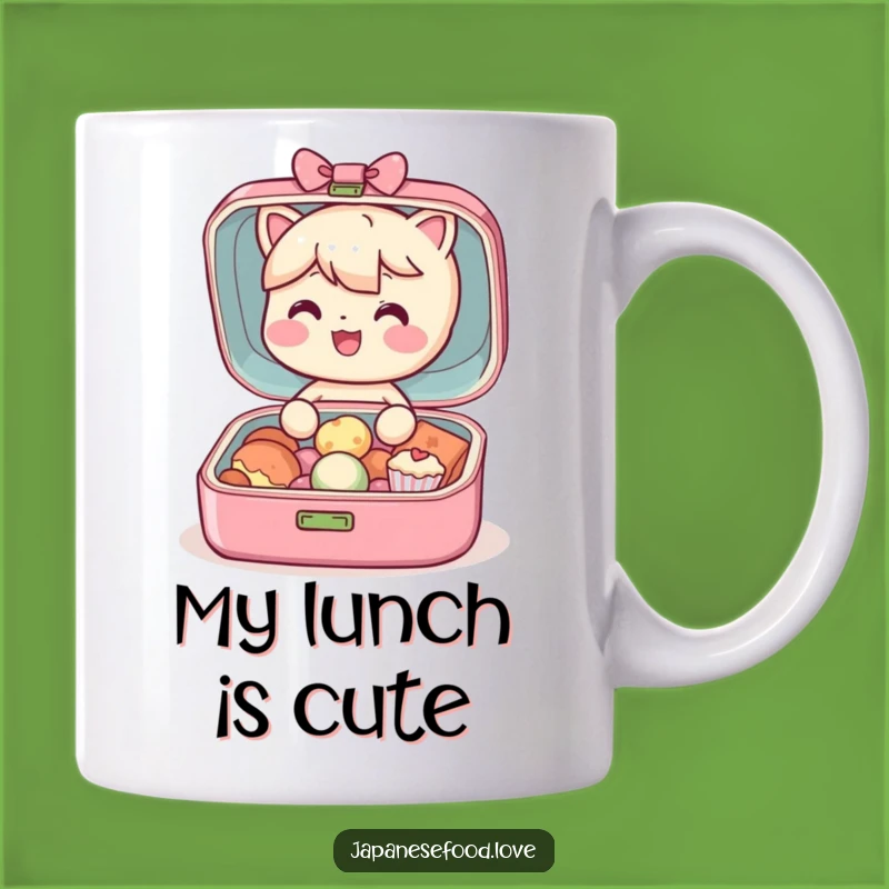 Funny Bento Box Joy Mug: Adorable Treat Reveal, Perfect Funny Gift for Foodies