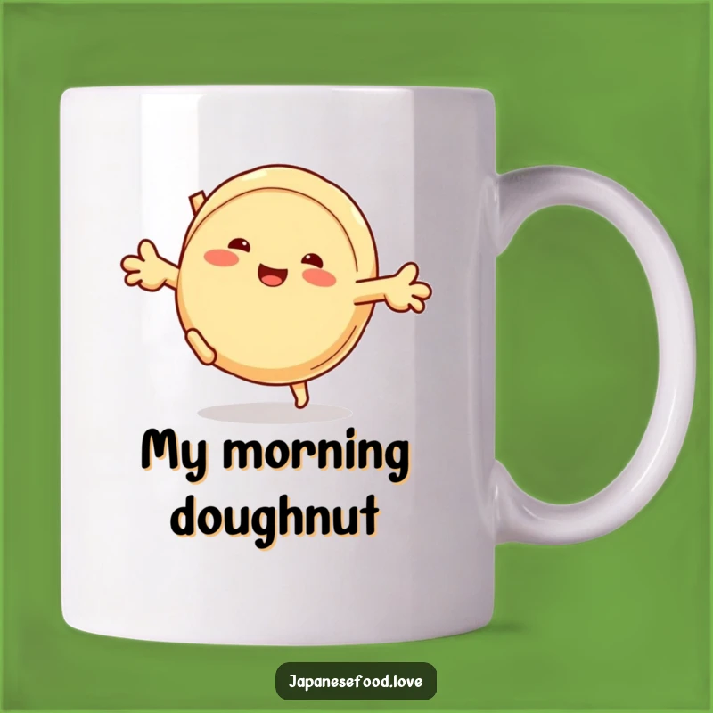 Funny Steamed Bun Cartwheel Mug: Hilarious Doughy Gift for Foodie Friends