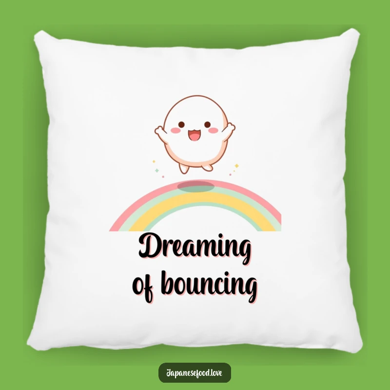 Funny Dancing Mochi Pillow: Cozy Comfort with a Hilarious Rainbow Bounce