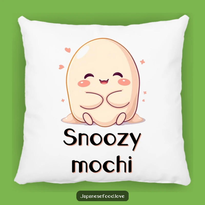 Funny Mochi Hug Pillow - Happy Character's Cozy Embrace Accent Gift