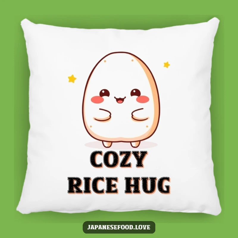 Funny Onigiri Hug Pillow: Cozy Comfort and Sweet Smiles