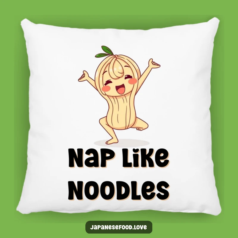 Funny Wobbly Ramen Noodle Yoga Pillow - Ultimate Relaxation Comfort