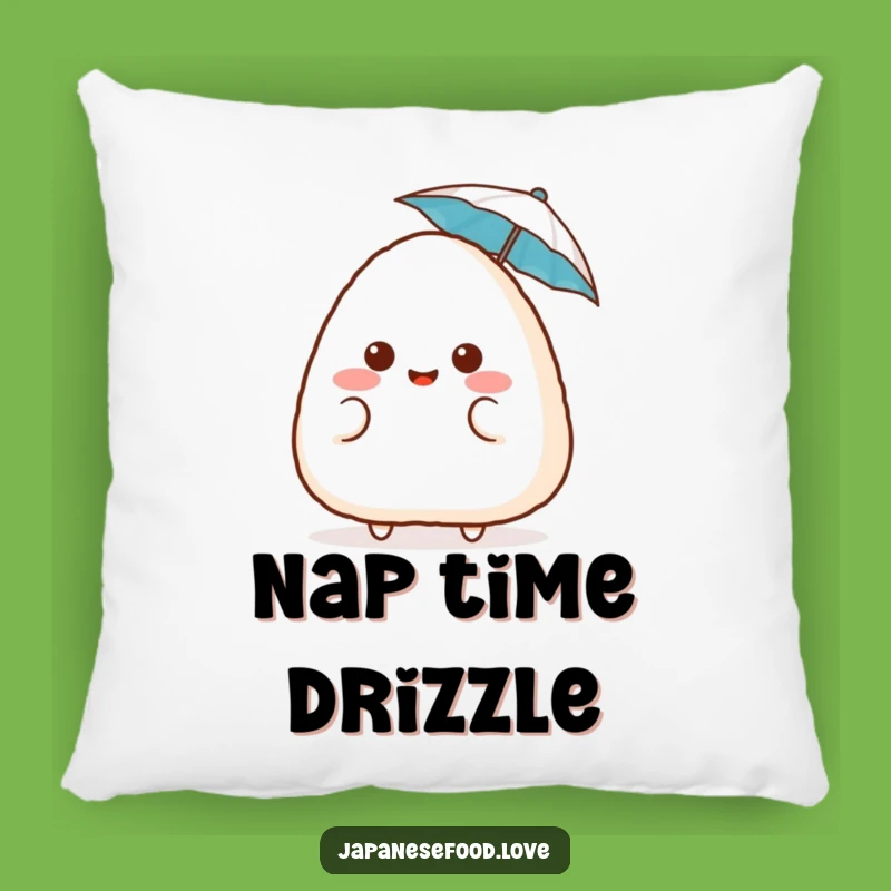 Funny Surprised Onigiri Pillow: Soft Cartoon Comfort, Hilarious Throw Gift