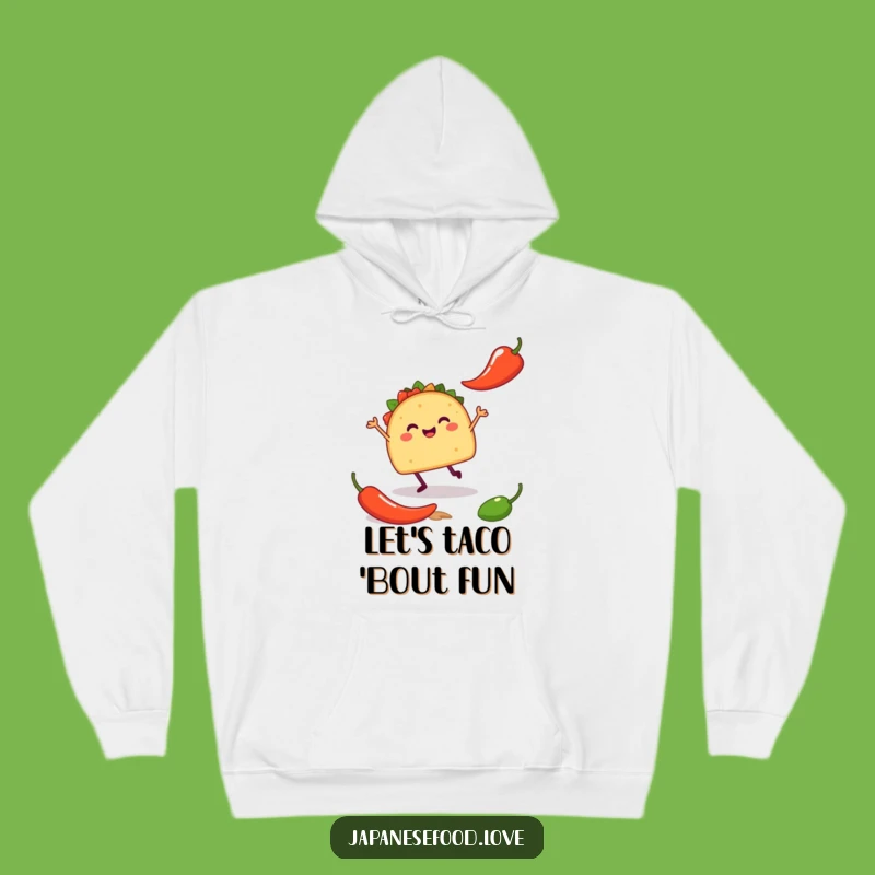 Cozy Funny Taco Jig Hoodie - Warm & Festive Gift