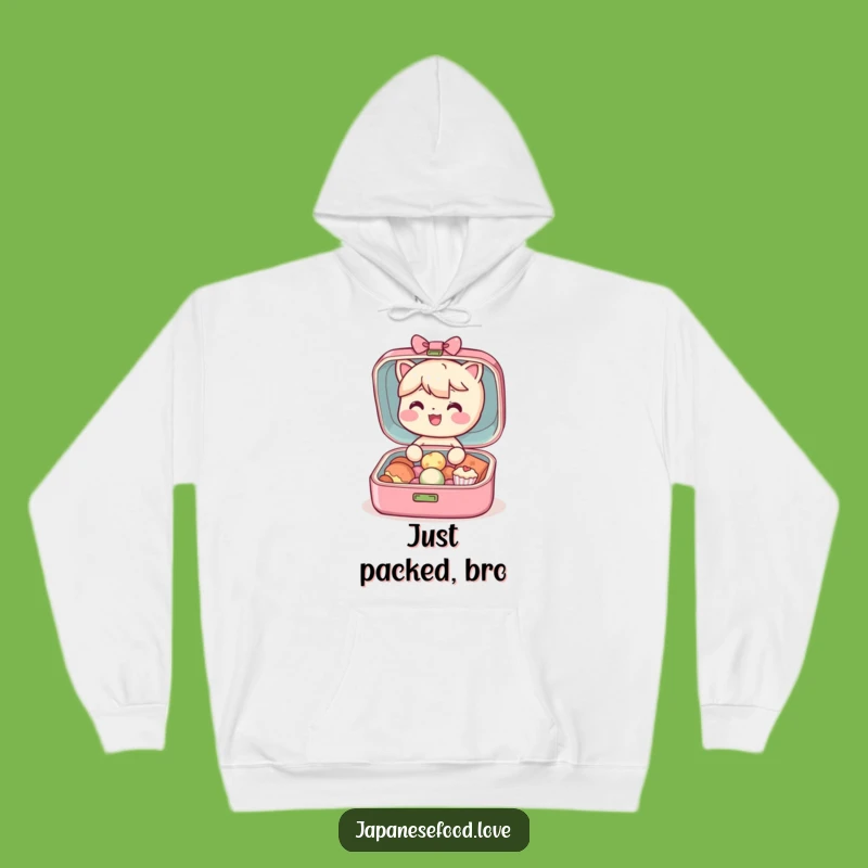 Funny Bento Box Comfort Hoodie: Cozy Character, Tiny Treats, Ultimate Funny Gift