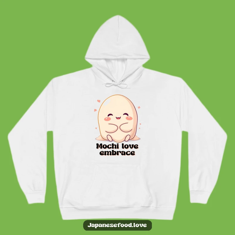 Funny Mochi Hug Hoodie - Happy Character's Cozy Melting Gift
