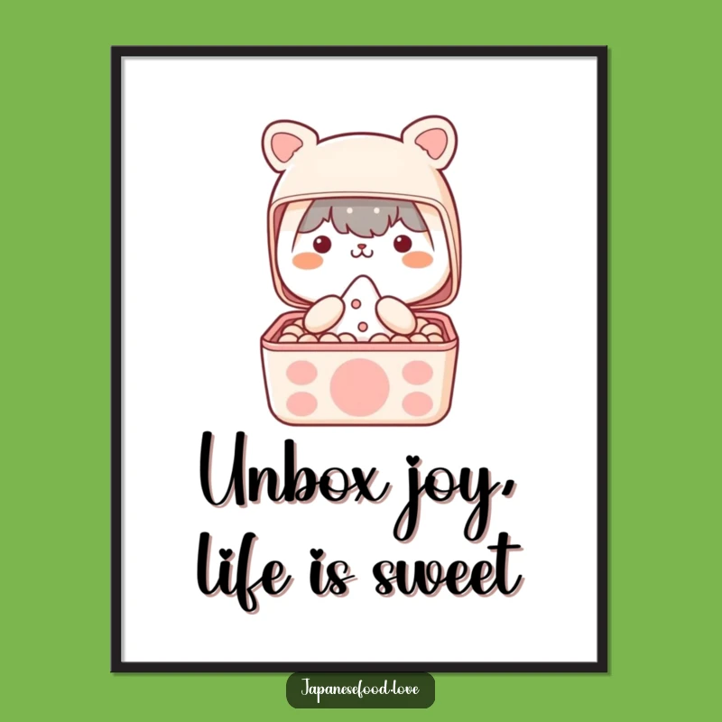 Free Printable Bento Art: Surprise Inside, Funny Downloadable Wall Decor
