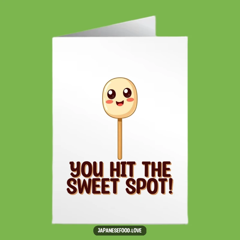 Free Printable Dango Congrats Card: Funny Sweet Treat Achievement Downloadable