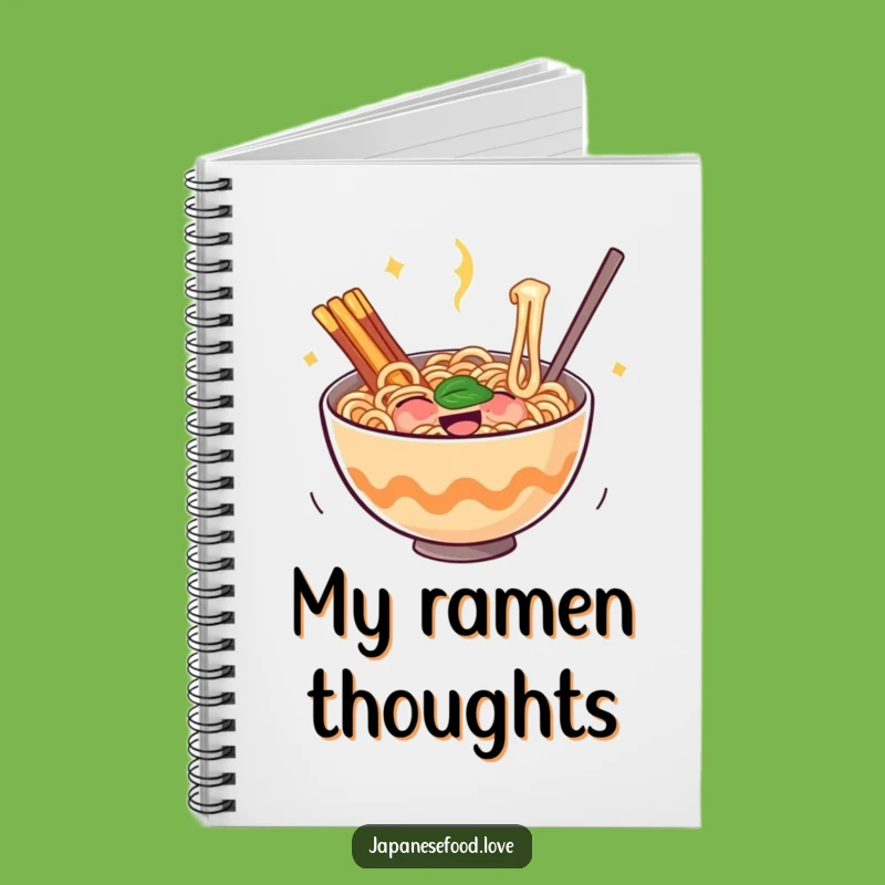 Funny Ramen Notebook: Bouncing Noodles of Glee, Jot Down Comfort Ideas Gift