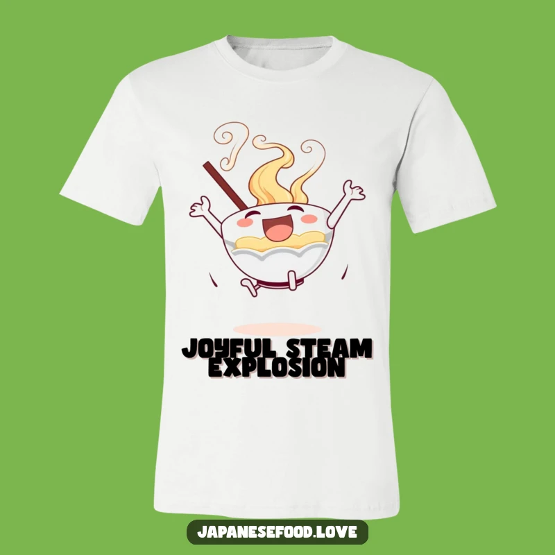 Funny Excited Ramen Bowl Tee: Wear Your Passion for Noodles with Joy