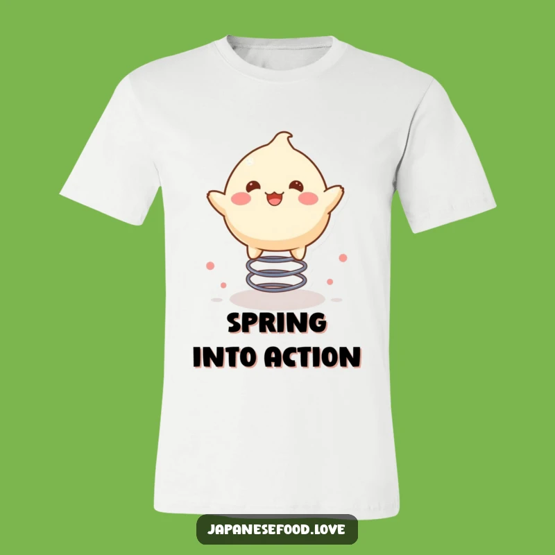 Funny Mochi Spring Bounce T-Shirt: Wear Your Joyful Spirit