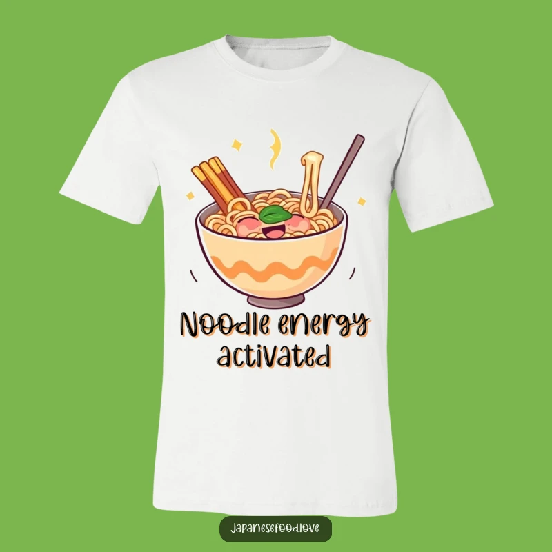 Funny Ramen T-Shirt: Bouncing Noodles of Glee, Comfort Foodie Gift