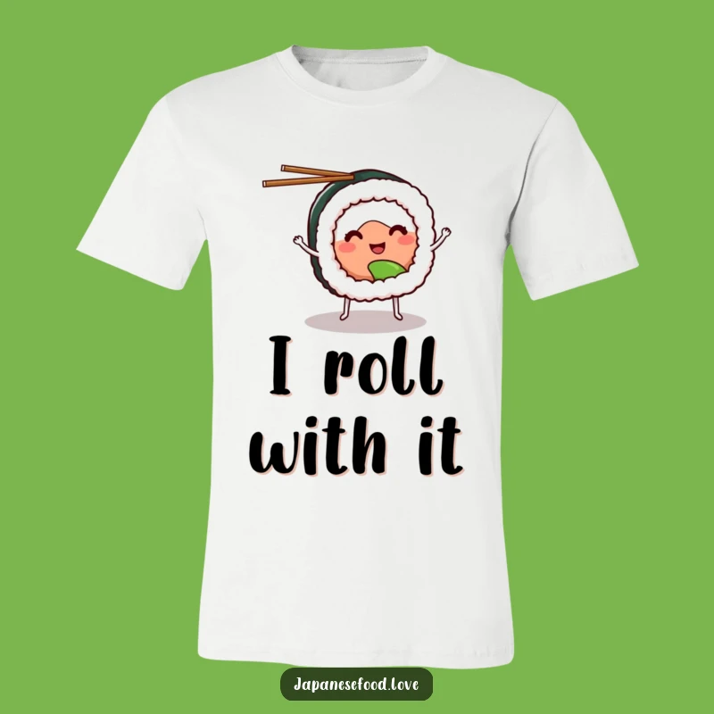 Funny Sushi Juggling T-Shirt: Wear Your Love for Fun Food!