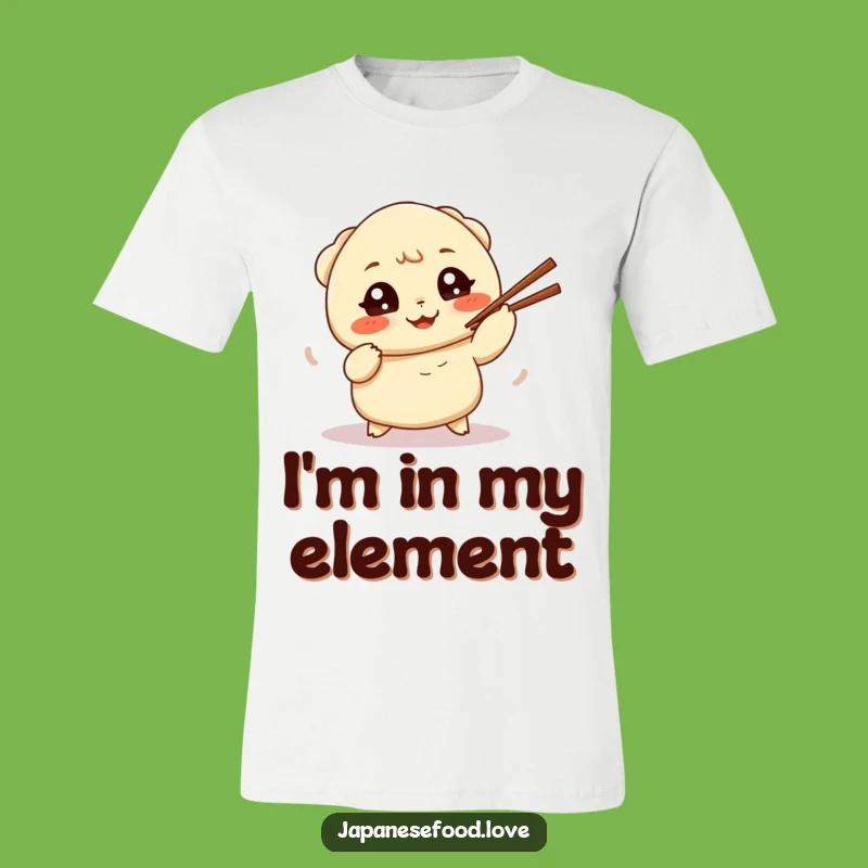 Funny Dumpling Juggling T-Shirt: A hilarious graphic tee, perfect as a funny gift for foodies and anime fans.