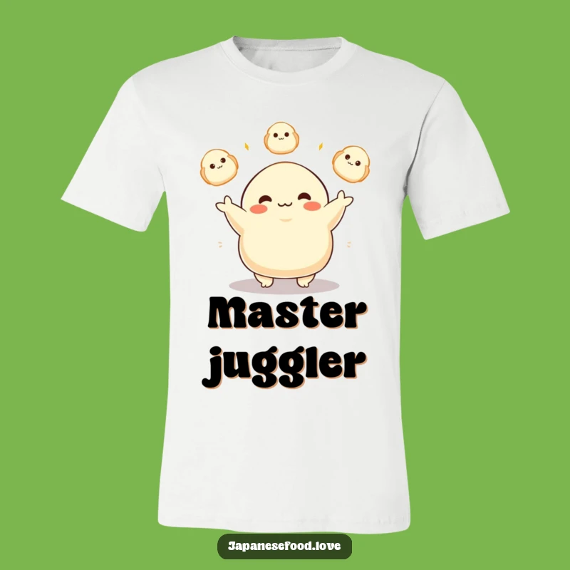 Funny Dumpling Juggler T-Shirt: Delightful Character Humor Gift