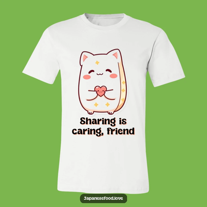 Funny Taiyaki Friend Hug T-Shirt - Adorable Pastry Character Graphic Tee, Great Gift