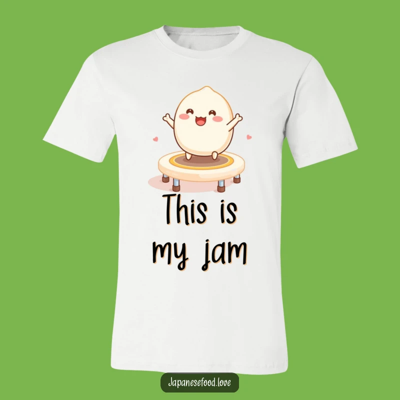 Funny Mochi Trampoline T-Shirt: Bouncy Delight - Hilarious Gift!