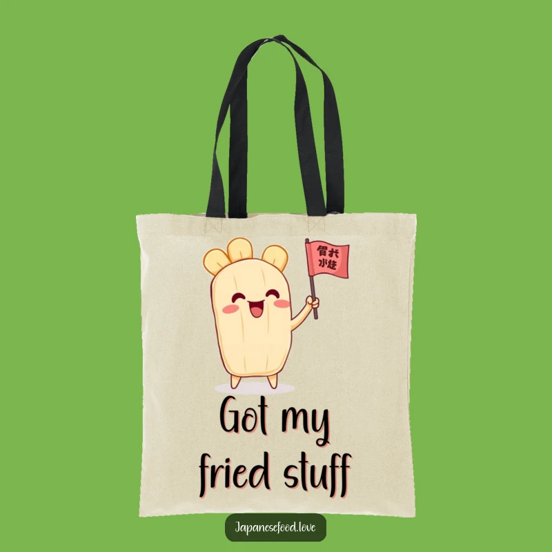 Funny Tempura Flag Tote Bag: Carry Your Fun With This Character
