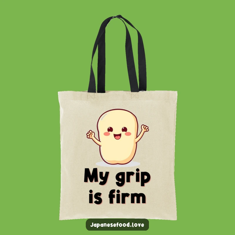 Funny Tempura Waving Tote Bag: A stylish and humorous bag, a fantastic funny gift for shoppers.