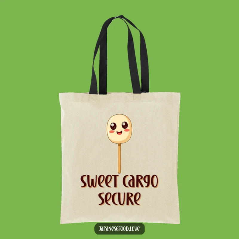 Funny Dango Balance Tote Bag: Carry Happiness with a Happy, Wobbly Skewer